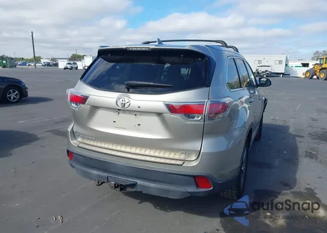 2015 Toyota Highlander Xle V6 from USA, damaged, VIN 5TDKKRFH9FS098648